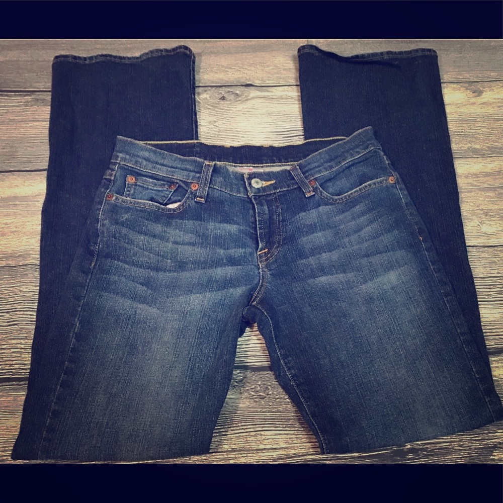 Lucky Brand Dungarees Flare Jeans Sz 28